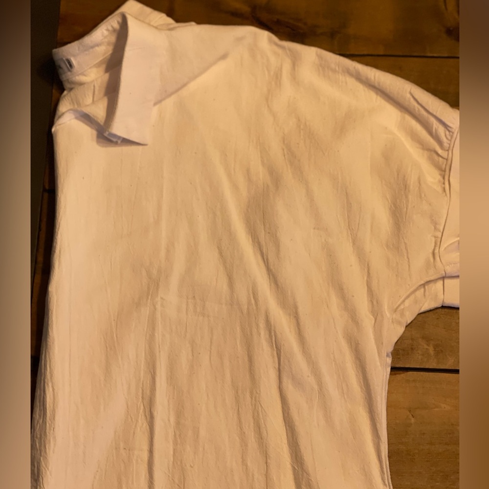 White “Linen” Blouse